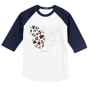 Red Valentine's Days Women Christian Butterfly Baseball Sleeve Shirt