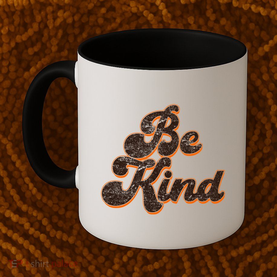 Retro Vintage Distressed Be Kind Mug