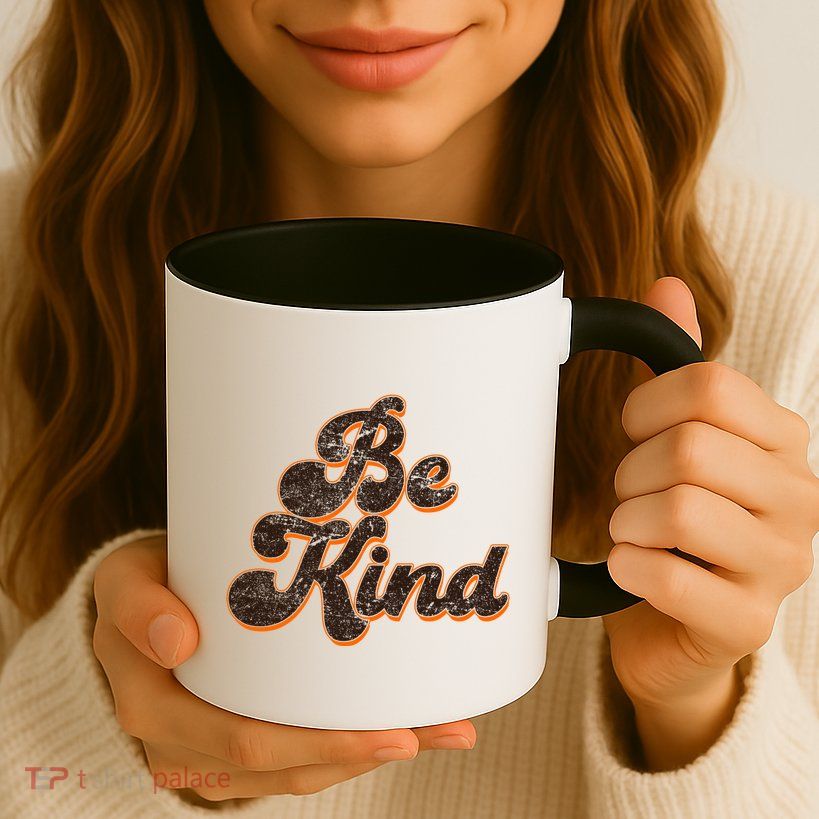 Retro Vintage Distressed Be Kind Mug