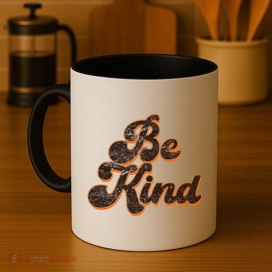 Retro Vintage Distressed Be Kind Mug