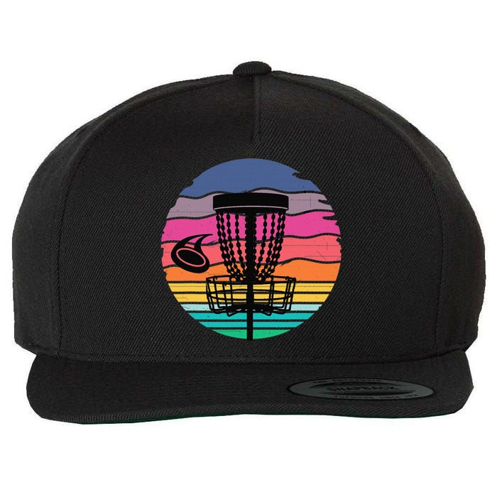 Retro Vintage Disc Golf Shirts Disc Golf Clothing Gift Wool Snapback Cap