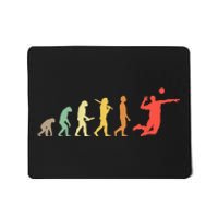 Retro Volleyball Evolution Gift For Volleyball Players Mousepad