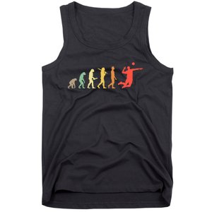 Retro Volleyball Evolution Gift For Volleyball Players Tank Top