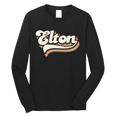 Retro Vintage Elton Long Sleeve Shirt