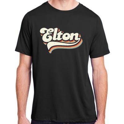 Retro Vintage Elton Adult ChromaSoft Performance T-Shirt