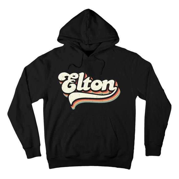 Retro Vintage Elton Tall Hoodie