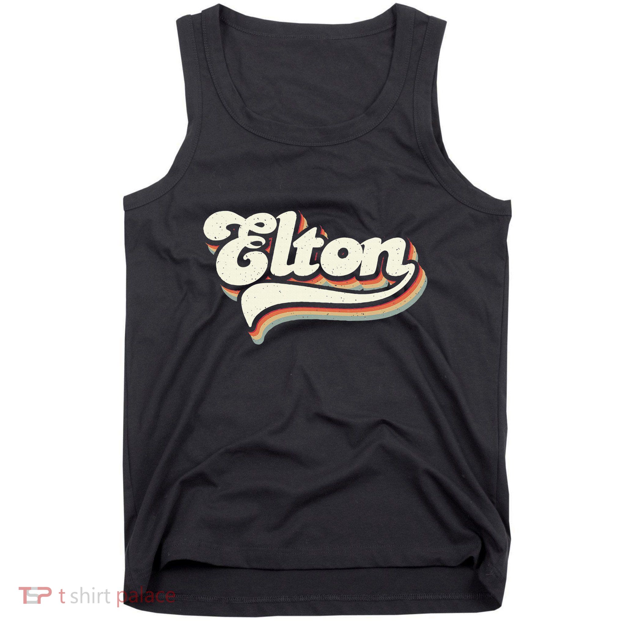 Retro Vintage Elton Tank Top