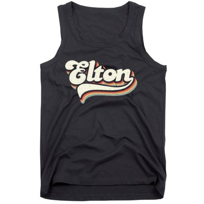 Retro Vintage Elton Tank Top