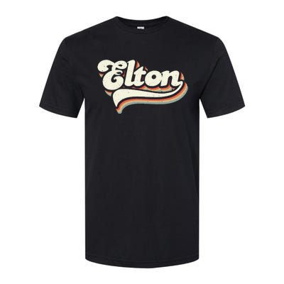 Retro Vintage Elton Softstyle CVC T-Shirt