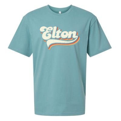 Retro Vintage Elton Sueded Cloud Jersey T-Shirt