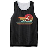 Retro Vintage Eat Sleep Football Repeat American Sport Mesh Reversible Basketball Jersey Tank