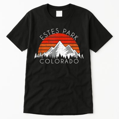 Retro Vintage Estes Park, Colorado Distressed Tall T-Shirt