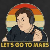 Retro Vintage Elon Musk Let's Go To Mars Hat