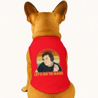 Retro Vintage Elon Musk Let's Go To Mars Doggie Tank