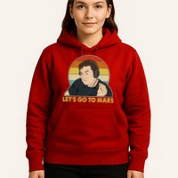 Retro Vintage Elon Musk Let's Go To Mars Hoodie
