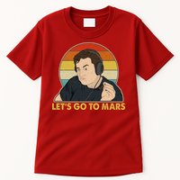 Retro Vintage Elon Musk Let's Go To Mars Tall T-Shirt