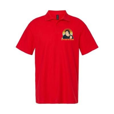 Retro Vintage Elon Musk Let's Go To Mars Polo