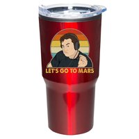 Retro Vintage Elon Musk Let's Go To Mars Tumbler