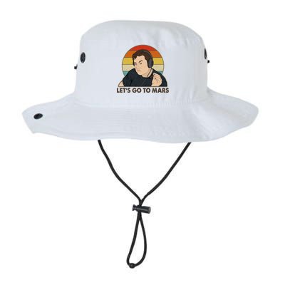 Retro Vintage Elon Musk Let's Go To Mars Legacy Cool Fit Booney Bucket Hat