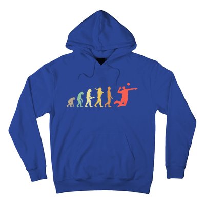 Retro Volleyball Evolution Gift For Volleyball Players Gift Hoodie