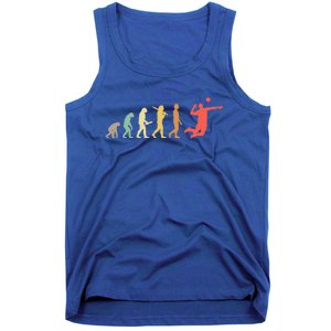 Retro Volleyball Evolution Gift For Volleyball Players Gift Tank Top