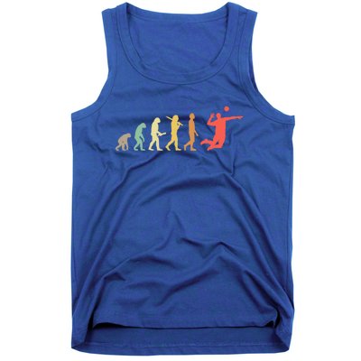 Retro Volleyball Evolution Gift For Volleyball Players Gift Tank Top