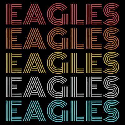Retro Vintage Eagles T-Shirt