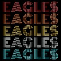 Retro Vintage Eagles Toddler T-Shirt