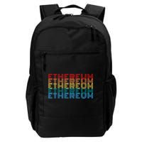 Retro Vintage Ethereum, Crypto Currency, Blockchain, ETH Logo, ETH Coin Lovers Backpack