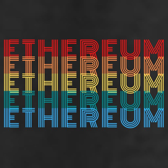 Retro Vintage Ethereum, Crypto Currency, Blockchain, ETH Logo, ETH Coin Lovers Hat