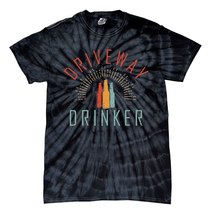 Retro Vintage Funny Drinking Tie-Dye T-Shirt