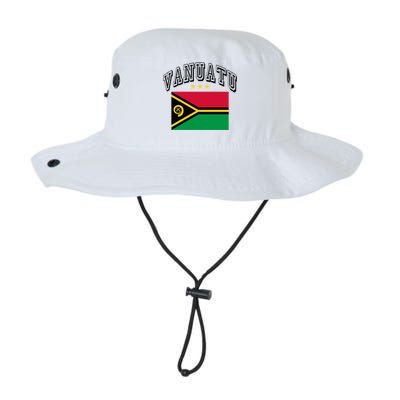 Retro Vanuatu Flag Athletic Gift Legacy Cool Fit Booney Bucket Hat