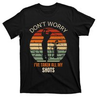 Retro Vintage Funny Golf No Worries Had All My Shots T-Shirt