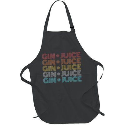 Retro Vintage Fo Shizzle Gin + Juice Gin And Juice Apron