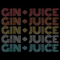 Retro Vintage Fo Shizzle Gin + Juice Gin And Juice Bucket Hat