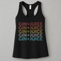 Retro Vintage Fo Shizzle Gin + Juice Gin And Juice Womens Tank Top