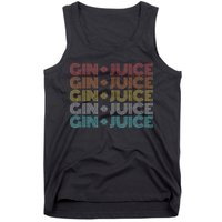 Retro Vintage Fo Shizzle Gin + Juice Gin And Juice Tank Top