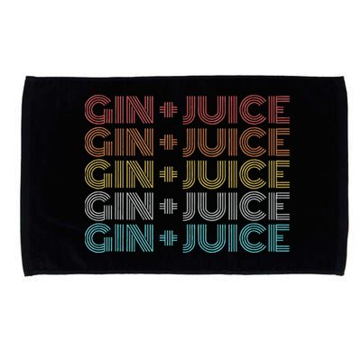 Retro Vintage Fo Shizzle Gin + Juice Gin And Juice Microfiber Hand Towel