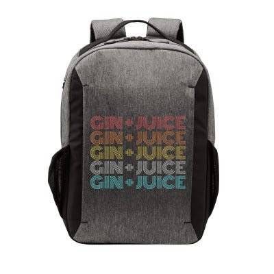 Retro Vintage Fo Shizzle Gin + Juice Gin And Juice Vector Backpack