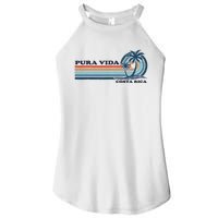 Retro Vintage Family Vacation Costa Rica Pura Vida Women’s Perfect Tri Rocker Tank