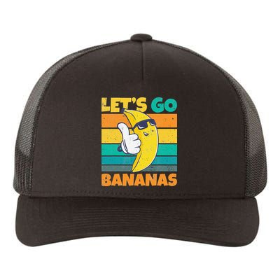Retro Vintage Funny Banana Meme Let Go Banana Cool Bananas Yupoong Adult 5-Panel Trucker Hat