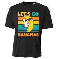 Retro Vintage Funny Banana Meme Let Go Banana Cool Bananas Cooling Performance Crew T-Shirt