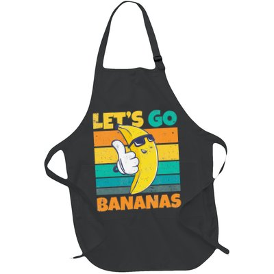 Retro Vintage Funny Banana Meme Let Go Banana Cool Bananas Apron