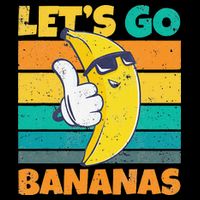 Retro Vintage Funny Banana Meme Let Go Banana Cool Bananas Sweatshirt