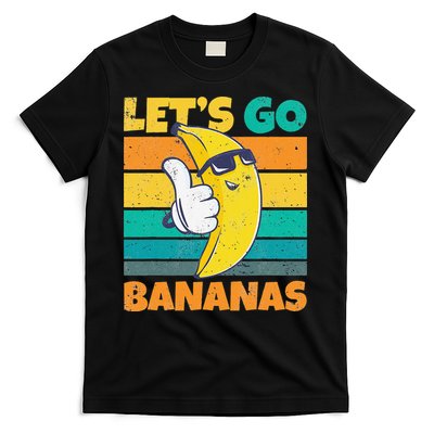 Retro Vintage Funny Banana Meme Let Go Banana Cool Bananas T-Shirt