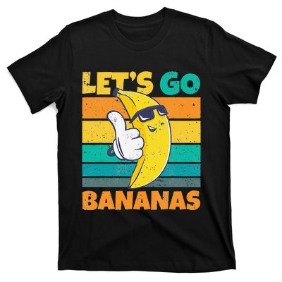 Retro Vintage Funny Banana Meme Let Go Banana Cool Bananas T-Shirt