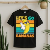 Retro Vintage Funny Banana Meme Let Go Banana Cool Bananas T-Shirt