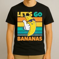 Retro Vintage Funny Banana Meme Let Go Banana Cool Bananas T-Shirt