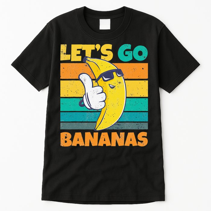 Retro Vintage Funny Banana Meme Let Go Banana Cool Bananas Tall T-Shirt