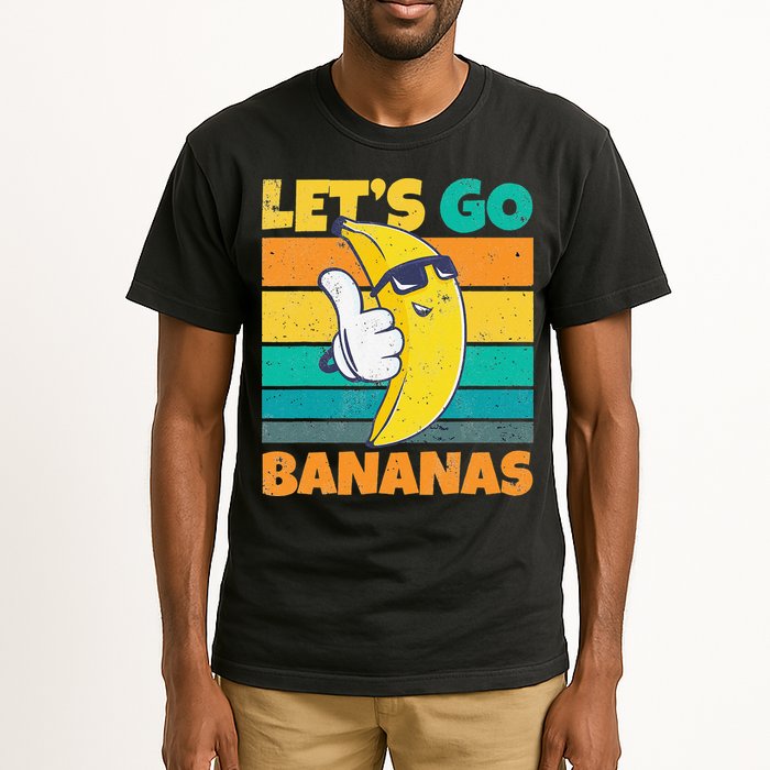 Retro Vintage Funny Banana Meme Let Go Banana Cool Bananas Tall T-Shirt